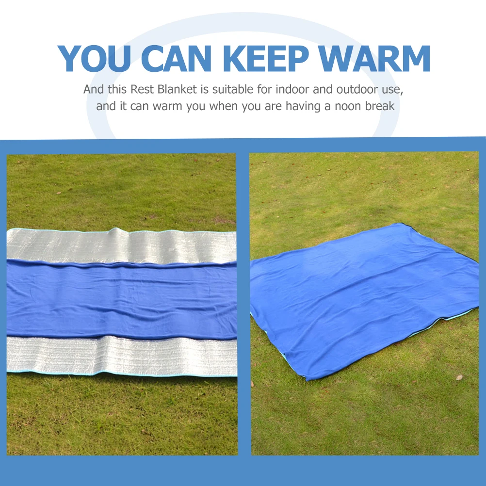 1pc Foldable Lightweight Picnic Rest Multi-Function Camping Moisture-Proof Outdoor Fleece Blanket Portable Sleeping For Hiking
1pc Foldable Lightweight Picnic Rest Multi-Function Camping Moisture-Proof Outdoor Fleece Blanket Portable Sleeping For Hiking