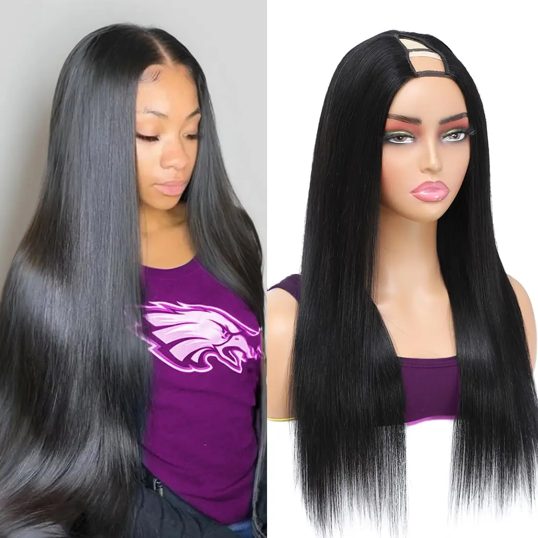 250 Density V part Wig Straight Long Wig Human Hair 32 Inches Upgrade Vpart Wigs Machine Made 100% Human Hair Head Half Wig
250 Density V part Wig Straight Long Wig Human Hair 32 Inches Upgrade Vpart Wigs Machine Made 100% Human Hair Head Half Wig
