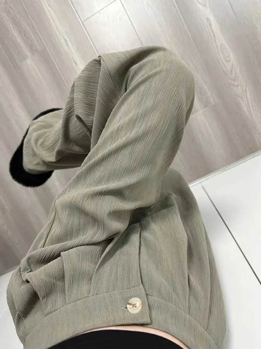 High Waist Wide Leg Pants Women's Summer Loose Thin Ice Silk Chiffon Casual Trousers for Pear Shaped plus Size Body Slimming ...
High Waist Wide Leg Pants Women's Summer Loose Thin Ice Silk Chiffon Casual Trousers for Pear Shaped plus Size Body Slimming ...