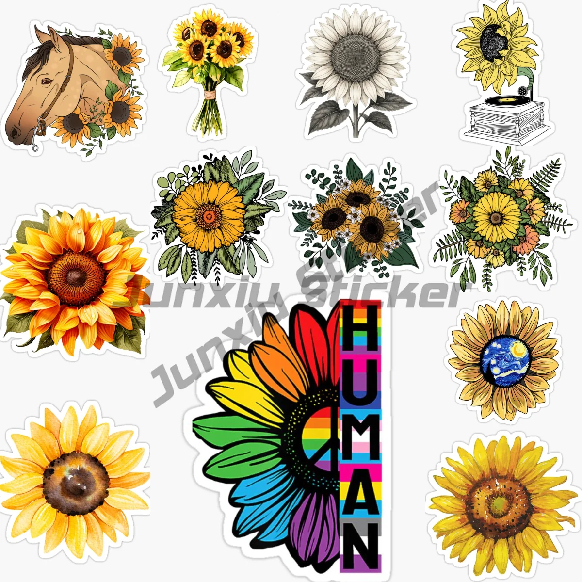 Sunflower Bee Car Sticker Cute Hippie Bohemian Summer Yellow Flowers Car Decor Decal
Sunflower Bee Car Sticker Cute Hippie Bohemian Summer Yellow Flowers Car Decor Decal