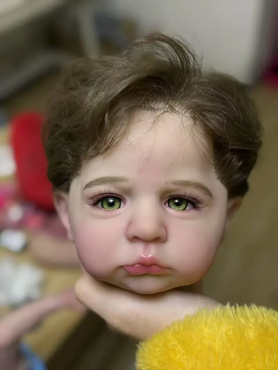 DLS Индивидуальная ограниченная поставка 23 дюйма Reborn Baby Cameron с укорененными волосами ручной работы и тканевым корпусом
DLS Индивидуальная ограниченная поставка 23 дюйма Reborn Baby Cameron с укорененными волосами ручной работы и тканевым корпусом