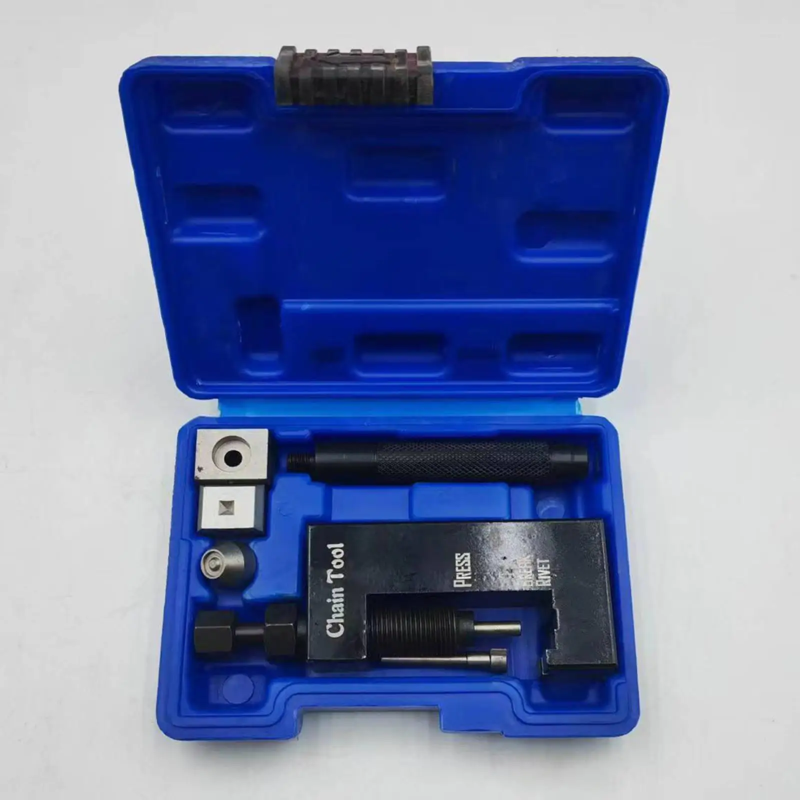 Motorcycle Chain Breaker Kit Rivet Tool Kit for 520 525 530 O Chains Heavy Duty Chain Installation Tool for
Motorcycle Chain Breaker Kit Rivet Tool Kit for 520 525 530 O Chains Heavy Duty Chain Installation Tool for