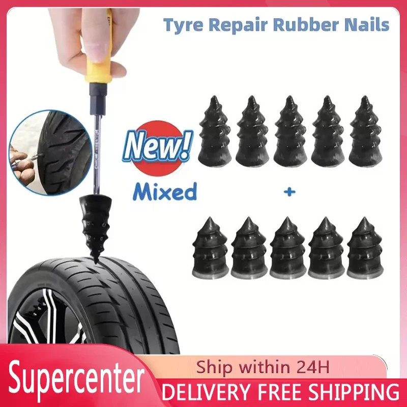 10/30Pcs Vacuum Tyre Repair Nail Tire Puncture Screws Motorcycle Fitting Set Tubeless Wheel Repairs Puncture Kit Patches for Car
10/30Pcs Vacuum Tyre Repair Nail Tire Puncture Screws Motorcycle Fitting Set Tubeless Wheel Repairs Puncture Kit Patches for Car