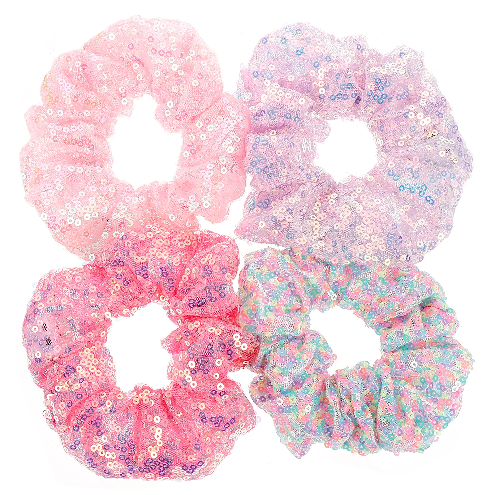 4pcs LED Colored Hair Ropes Luminous Scrunchies for Girls Party Accessories Bright Mesh Halloween Christmas
4pcs LED Colored Hair Ropes Luminous Scrunchies for Girls Party Accessories Bright Mesh Halloween Christmas