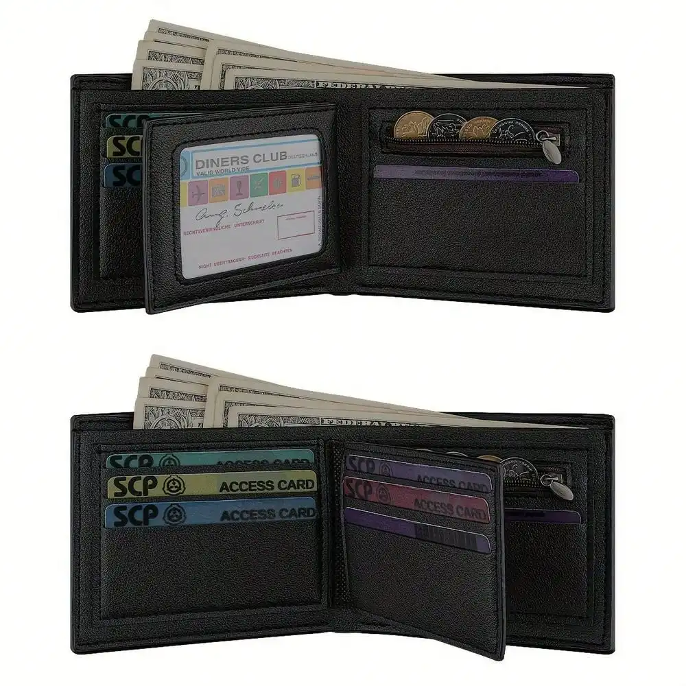 1pc Men's Pu Leather Wallet, Multi-Card Credit Card Bag, High Capacity Pocket With Zipper
1pc Men's Pu Leather Wallet, Multi-Card Credit Card Bag, High Capacity Pocket With Zipper