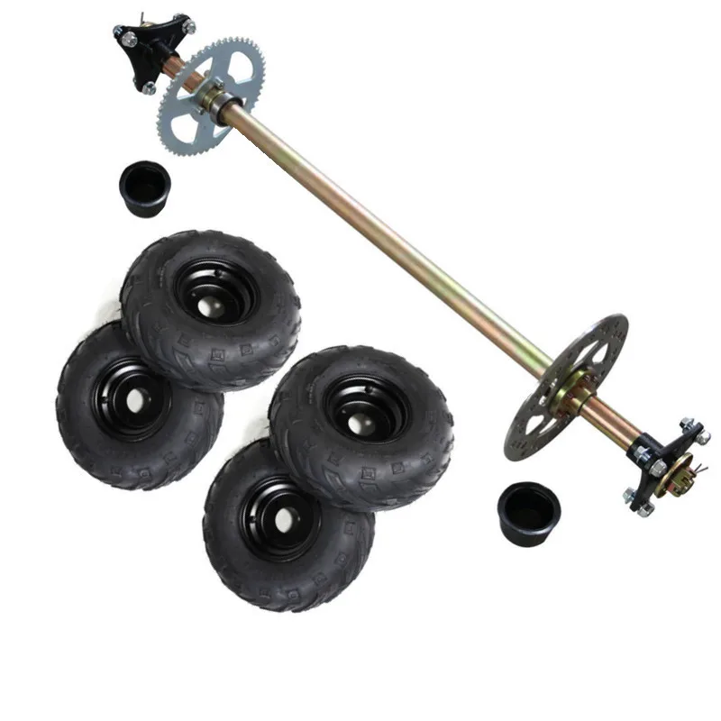 29" Rear Axle Kit Assembly 6" Wheels for Go Kart Cart Racing ATV 4 Wheeler
29" Rear Axle Kit Assembly 6" Wheels for Go Kart Cart Racing ATV 4 Wheeler