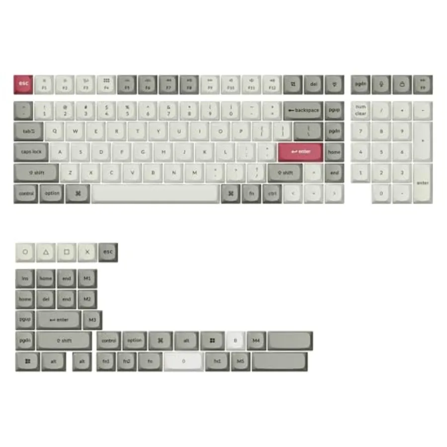 OSA Profile Double-Shot PBT Keycap Full Keycap Set 141 Keys -, Compatible with MX Mechanical Switches, Non-Shine-Through, Fits
OSA Profile Double-Shot PBT Keycap Full Keycap Set 141 Keys -, Compatible with MX Mechanical Switches, Non-Shine-Through, Fits