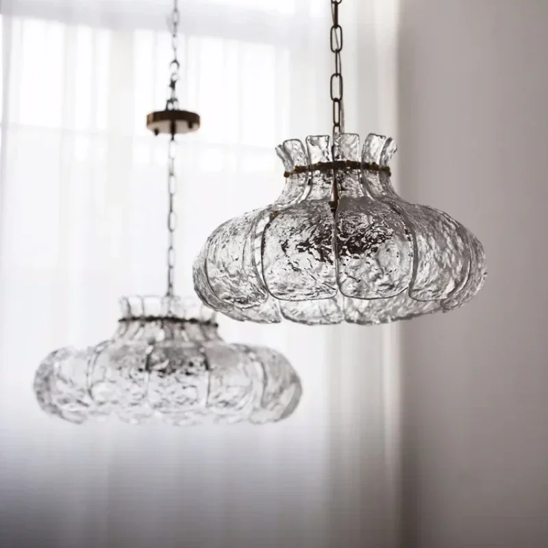 Ретро французские стеклянные подвесные светильники с эффектом плавления льда для декора столовой, роскошная спальня, бар, дизайнерские светодиодные люстры
Ретро французские стеклянные подвесные светильники с эффектом плавления льда для декора столовой, роскошная спальня, бар, дизайнерские светодиодные люстры