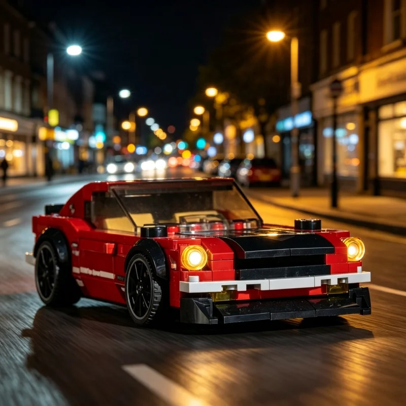 Red Retro Sports Car Building Block Model MOC Adult Stress Relief Assembly Toy Premium Collectible Desktop Ornament
Red Retro Sports Car Building Block Model MOC Adult Stress Relief Assembly Toy Premium Collectible Desktop Ornament