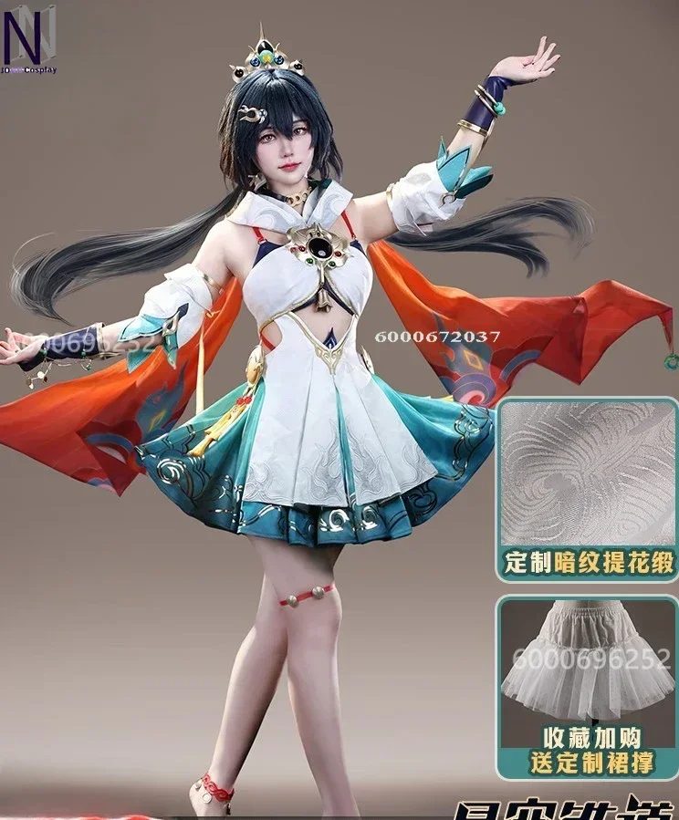 Honkai Star Rail Game Yunli Cosplay Costume Beautiful Lovely Dress Uniform Role Play Suit for Women Halloween Party Props
Honkai Star Rail Game Yunli Cosplay Costume Beautiful Lovely Dress Uniform Role Play Suit for Women Halloween Party Props