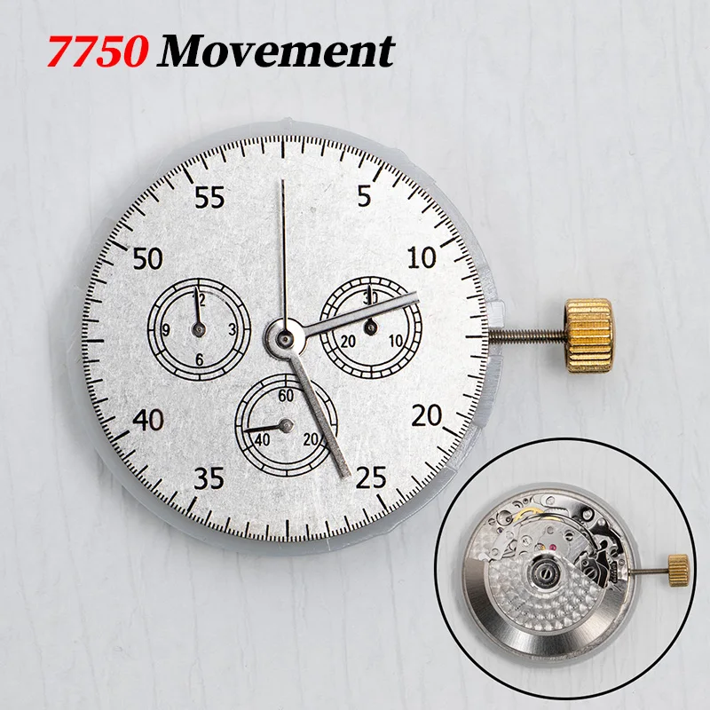 NDandong 7750 movement Chronograph Mechanical Movement Clone Modified Watch Movement 6-Hands 7750 Movements High Accuracy Clone
NDandong 7750 movement Chronograph Mechanical Movement Clone Modified Watch Movement 6-Hands 7750 Movements High Accuracy Clone