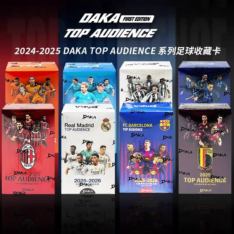 Коллекционные карточки Daka 2025-2026: Реал Мадрид, Барселона, Манчестер Сити, Ювентус, Интер Милан – карточки звездных игроков оптом
Коллекционные карточки Daka 2025-2026: Реал Мадрид, Барселона, Манчестер Сити, Ювентус, Интер Милан – карточки звездных игроков оптом