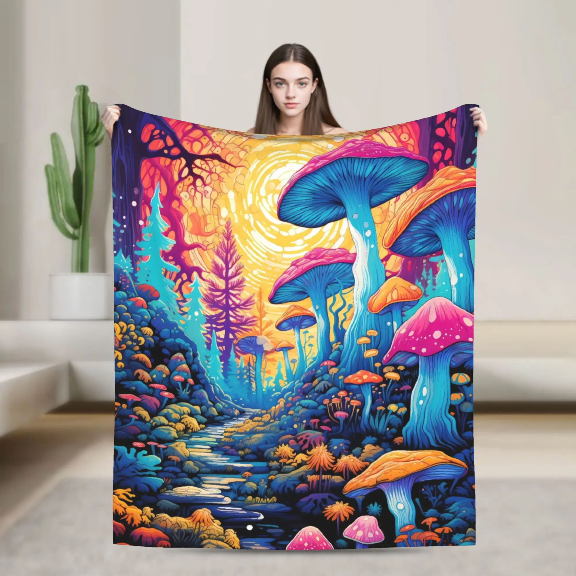 Soft Blanket Airplane Travel Dreamy Forest Mushroom Bedding Throws Flannel Bedspread For Couch Chair Sofa Bed Print Sofa Bed
Soft Blanket Airplane Travel Dreamy Forest Mushroom Bedding Throws Flannel Bedspread For Couch Chair Sofa Bed Print Sofa Bed