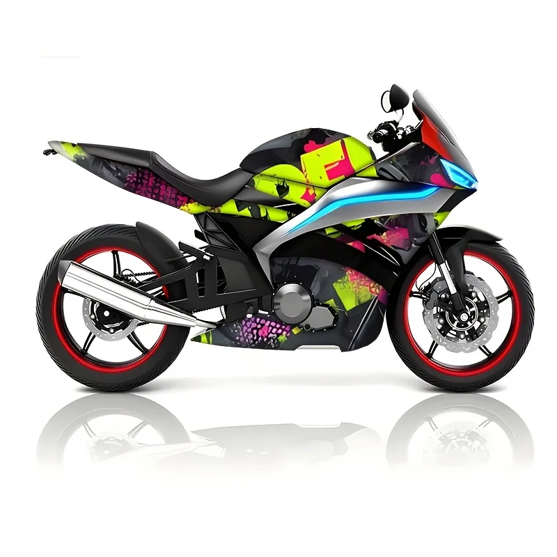 Наклейка на мотоцикл (2 шт.), наклейка на мотоцикл с узором "REBEL", 2D плоский узор, подходит для украшения большинства моделей мотоциклов.
Наклейка на мотоцикл (2 шт.), наклейка на мотоцикл с узором "REBEL", 2D плоский узор, подходит для украшения большинства моделей мотоциклов.