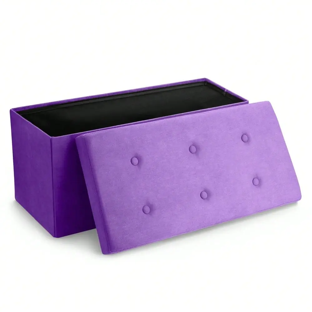 Medium Faux Suede Storage Bench Perfect Toy And Shoe Chest, Hope Chest, Pouffe Ottoman, Seat, Foot Rest
Medium Faux Suede Storage Bench Perfect Toy And Shoe Chest, Hope Chest, Pouffe Ottoman, Seat, Foot Rest