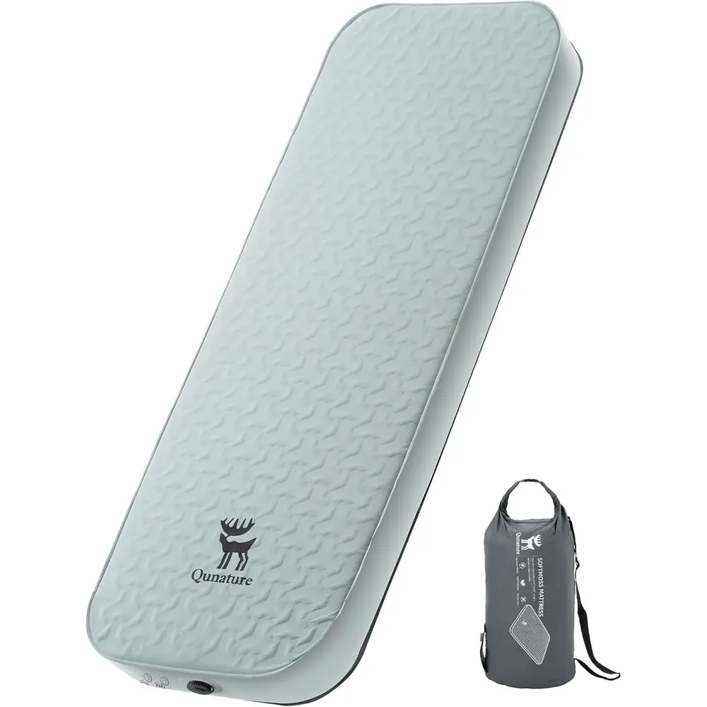 Thick Self-Inflating Sleeping Pad with Air Camping Mattress, Innovative Y-Structure, High R-Value, and Portable Double Camping M
Thick Self-Inflating Sleeping Pad with Air Camping Mattress, Innovative Y-Structure, High R-Value, and Portable Double Camping M