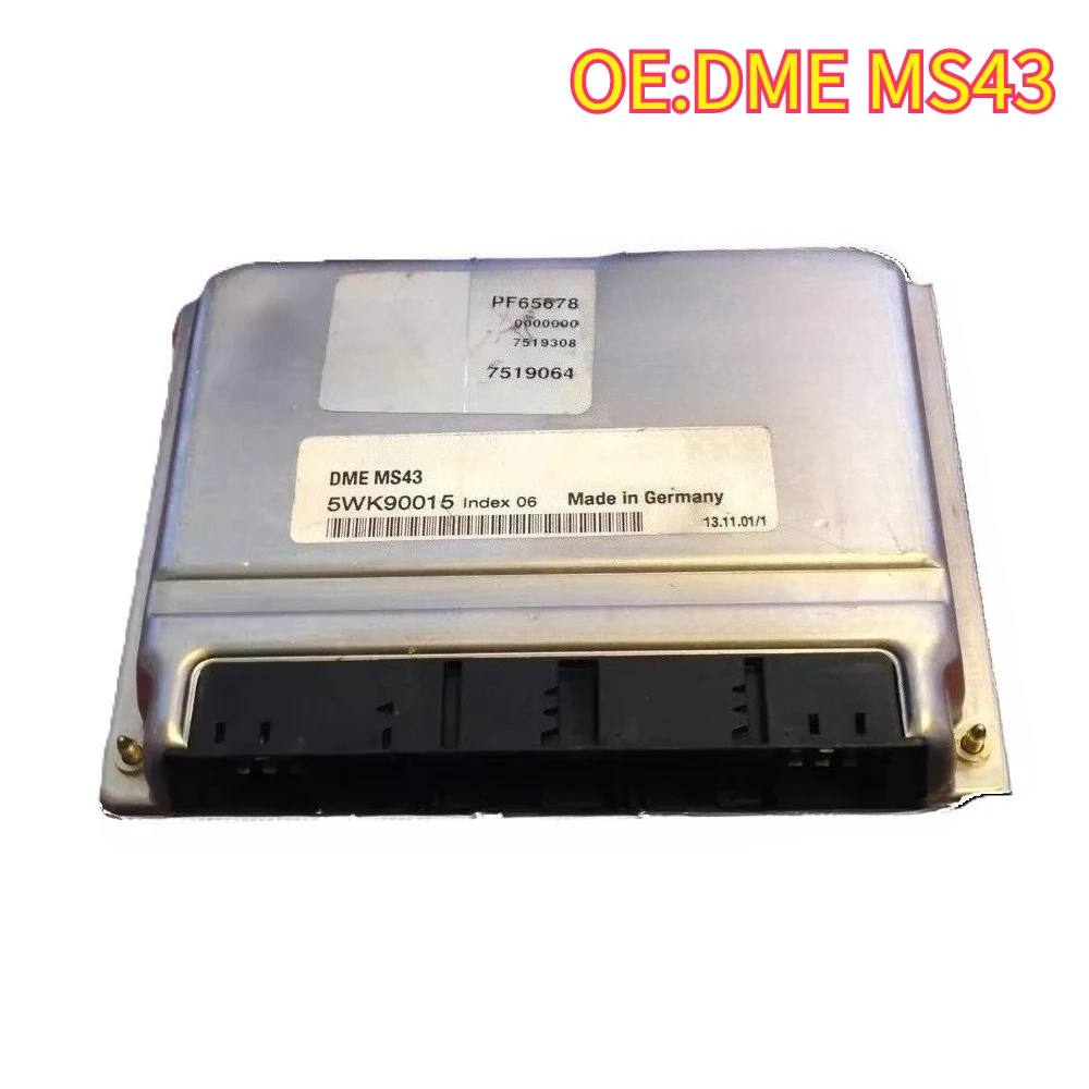 For DME MS43 E36 COMPACT 316i 1.9 ENGINE MOTOR ECU DME MS43 CONTROL UNIT 2000 ECU for BMW Z3
For DME MS43 E36 COMPACT 316i 1.9 ENGINE MOTOR ECU DME MS43 CONTROL UNIT 2000 ECU for BMW Z3