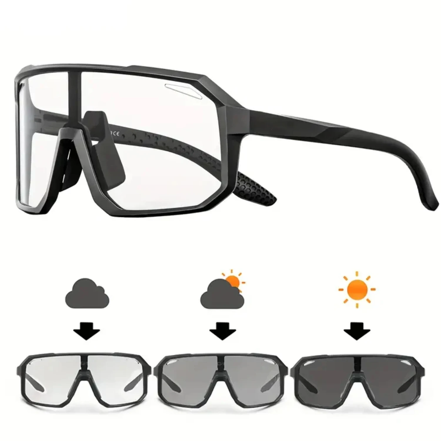 Riding Protective Goggles Large Frame Sunglasses Outdoor Sports Goggles Bicycle Windproof Sunglasses
Riding Protective Goggles Large Frame Sunglasses Outdoor Sports Goggles Bicycle Windproof Sunglasses