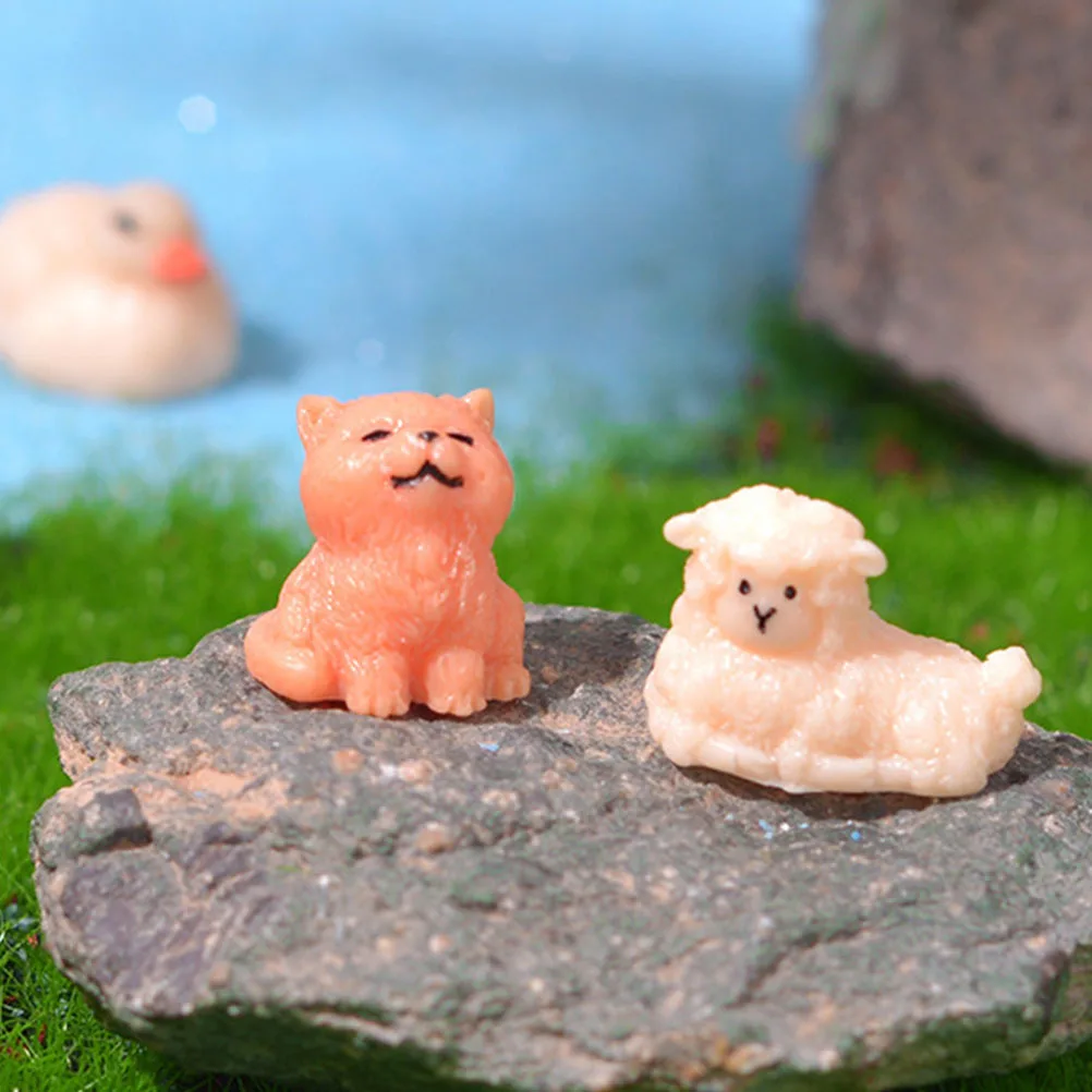 14 Pcs Mini Animal Ornaments Figurine Small Figurines Miniature Top Hat Statue Resin Animals Statues Tiny
14 Pcs Mini Animal Ornaments Figurine Small Figurines Miniature Top Hat Statue Resin Animals Statues Tiny