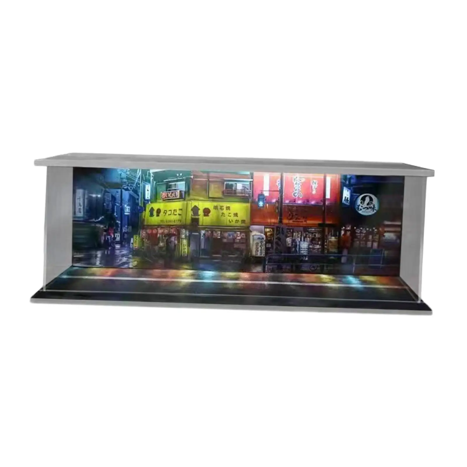 1:64 Parking Lot LED Display Case Vehicle Scene Toy Dustproof Case for Diecast
1:64 Parking Lot LED Display Case Vehicle Scene Toy Dustproof Case for Diecast