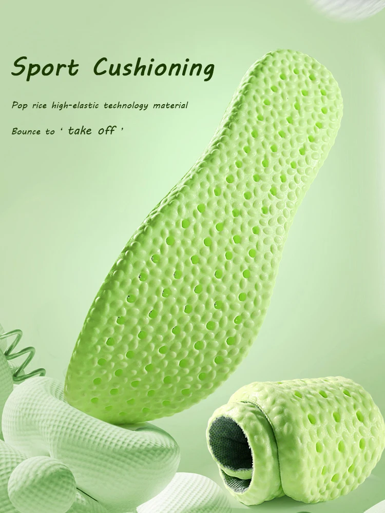 Super Soft Popcorn Insoles Breathable Mesh Boost Wormwood Deodorant Insole Sport Cushion Men Women Inserts Can Cut Size Shoe Pad
Super Soft Popcorn Insoles Breathable Mesh Boost Wormwood Deodorant Insole Sport Cushion Men Women Inserts Can Cut Size Shoe Pad
