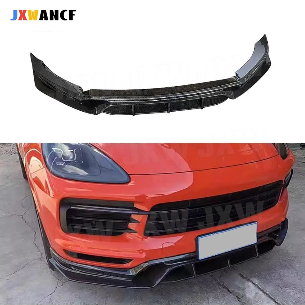 JXWANCF Carbon Fiber Body Kit Front Bumper Lip spoiler for Porsche Cayenne 2022 Head Chin Shovel Guard FRP
JXWANCF Carbon Fiber Body Kit Front Bumper Lip spoiler for Porsche Cayenne 2022 Head Chin Shovel Guard FRP