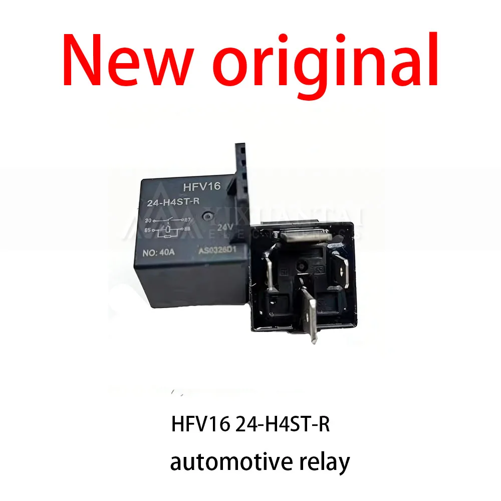 5Pcs/Lot New original HFV16 24-H4ST-R automotive relay
5Pcs/Lot New original HFV16 24-H4ST-R automotive relay
