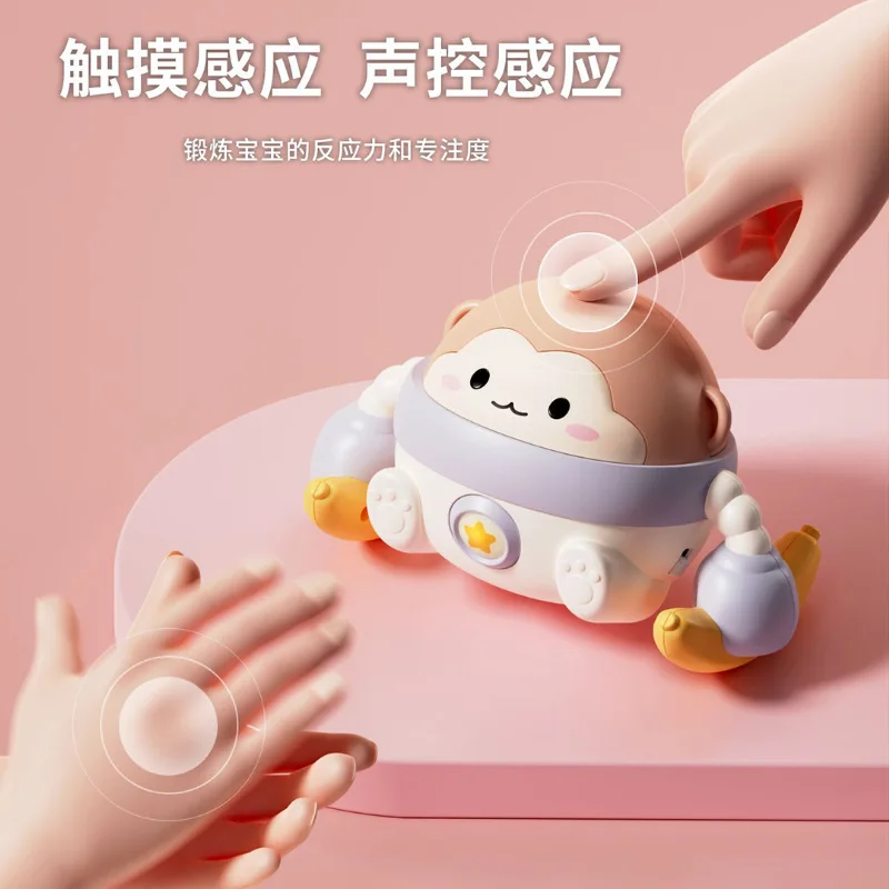 Induction Crawling Monkey Toy Touch & Sound Activated Baby Toddler Early Educational Reaction Concentration Gift
Induction Crawling Monkey Toy Touch & Sound Activated Baby Toddler Early Educational Reaction Concentration Gift