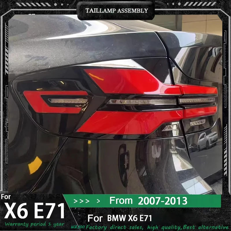 Задние фонари автомобиля для BMW X6 E71 2007-2013, задний фонарь, светодиодный проектор, задний фонарь, дневные ходовые огни, автомобильные аксессуары
Задние фонари автомобиля для BMW X6 E71 2007-2013, задний фонарь, светодиодный проектор, задний фонарь, дневные ходовые огни, автомобильные аксессуары
