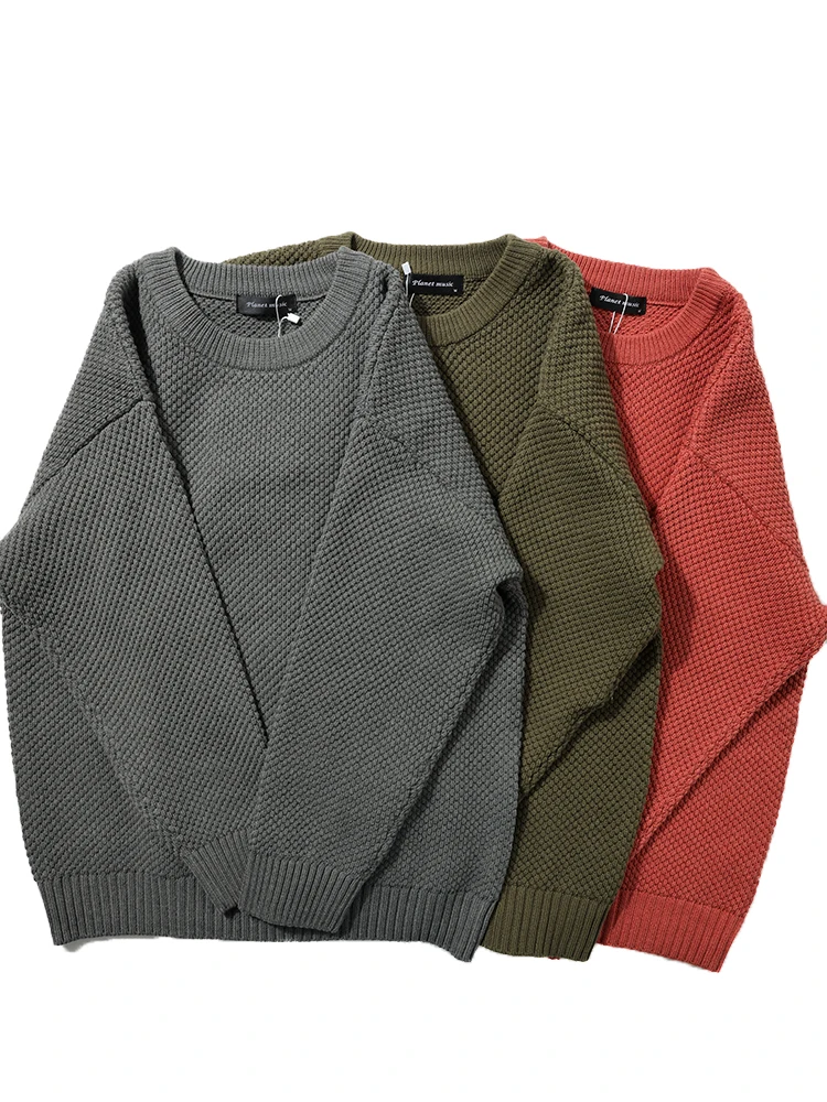 Мужской вязаный свитер с узором «Сосна», плотной вязки, в стиле ретро, японский стиль, с круглым вырезом, со спущенным плечом, повседневный, свободного кроя, с длинными рукавами
Мужской вязаный свитер с узором «Сосна», плотной вязки, в стиле ретро, японский стиль, с круглым вырезом, со спущенным плечом, повседневный, свободного кроя, с длинными рукавами