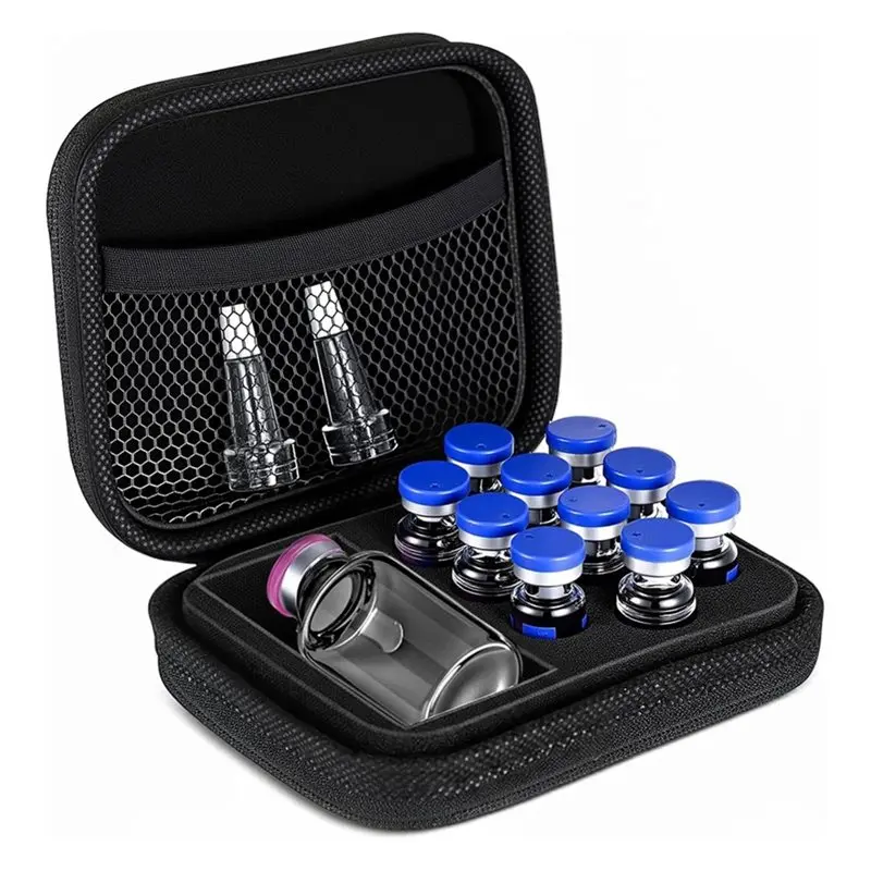 Peptide Case For Fridge, Bac Water For Peptides, 3Ml Vial Storage, Insulin Fridge Holder Storage Cases, Travel Case
Peptide Case For Fridge, Bac Water For Peptides, 3Ml Vial Storage, Insulin Fridge Holder Storage Cases, Travel Case