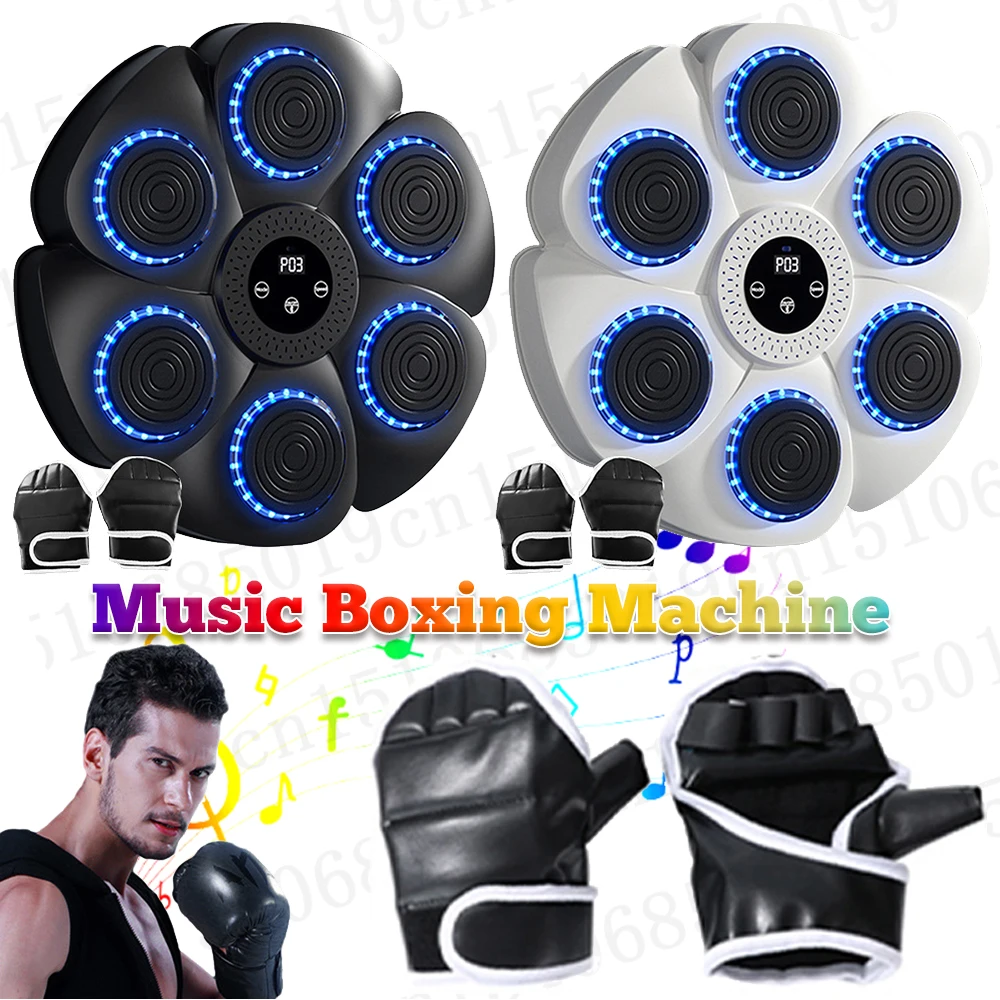 Smart Music Boxing Machine Wall Mounted RGB Light Punching Targets Trainer for Home Gym Adults Children Muay Thai Workout New
Smart Music Boxing Machine Wall Mounted RGB Light Punching Targets Trainer for Home Gym Adults Children Muay Thai Workout New