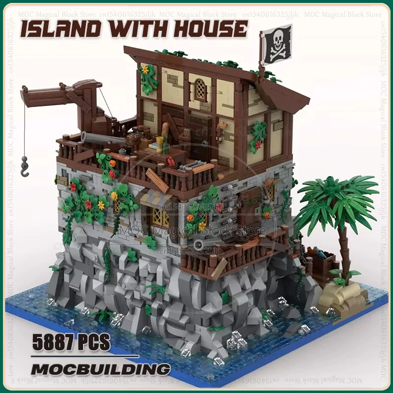The Island With House Movie Moc Building Blocks Technology Bricks DIY Assembly Model Sets Creative Collection Toys Xmas Gift
The Island With House Movie Moc Building Blocks Technology Bricks DIY Assembly Model Sets Creative Collection Toys Xmas Gift