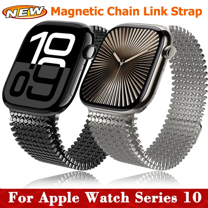 Браслет металлический для Apple Watch Series 10 46 мм 42 мм 45 мм 44 мм 38 40 41 мм
Браслет металлический для Apple Watch Series 10 46 мм 42 мм 45 мм 44 мм 38 40 41 мм