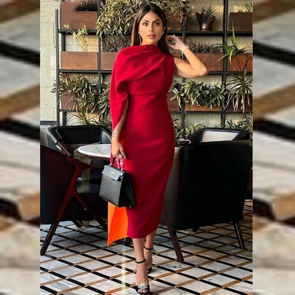 Customized Jersey Ruched Graduation A-line One-shoulder Bespoke Occasion Gown Midi Dresses Abendkleider Quinceanera Dresses Fash
Customized Jersey Ruched Graduation A-line One-shoulder Bespoke Occasion Gown Midi Dresses Abendkleider Quinceanera Dresses Fash