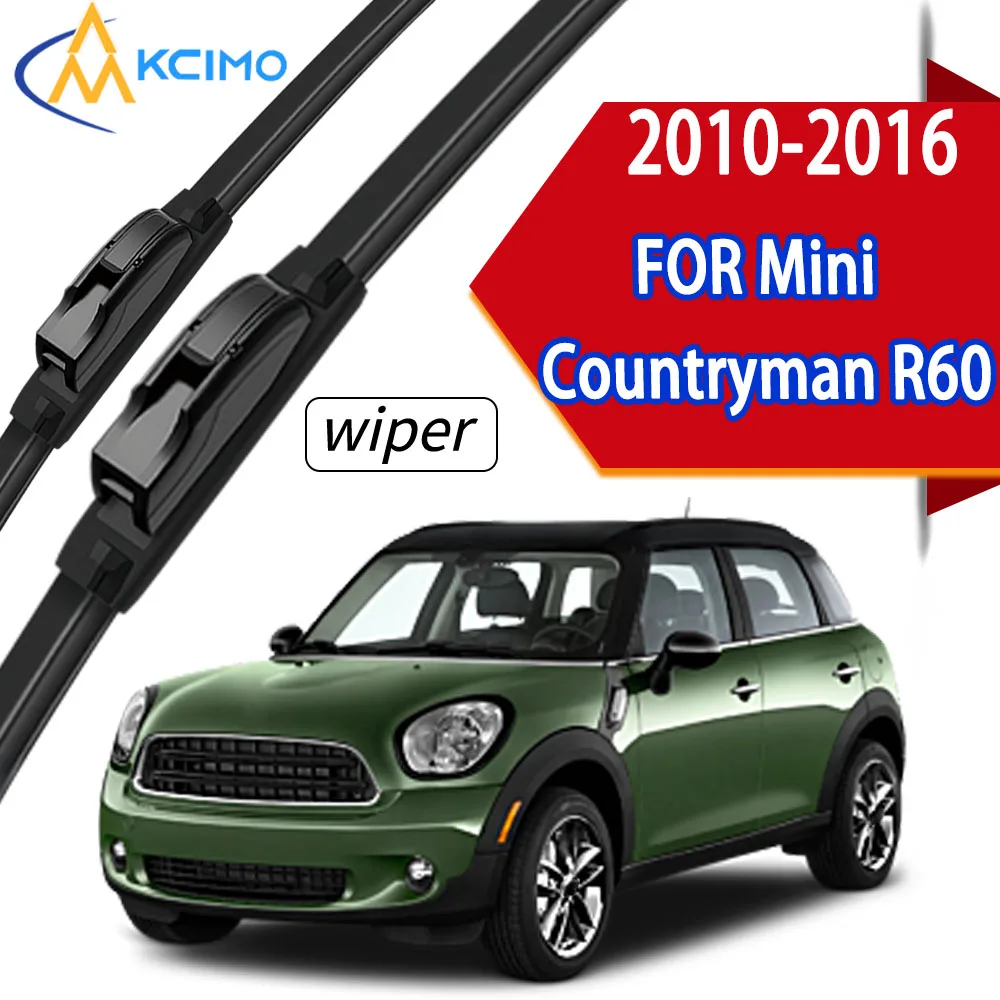 Premium OEM Fit Front Windscreen Wiper Blades, Durable Rubber Wipers for Mini Countryman R60 2010-2016.
Premium OEM Fit Front Windscreen Wiper Blades, Durable Rubber Wipers for Mini Countryman R60 2010-2016.