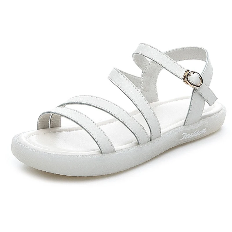 Women's Leather Gladiator Sandals 2026 New Open Toe Adjustable Buckle Summer Flats Comfortable Non-slip Soft Sole Beach Shoes
Women's Leather Gladiator Sandals 2026 New Open Toe Adjustable Buckle Summer Flats Comfortable Non-slip Soft Sole Beach Shoes