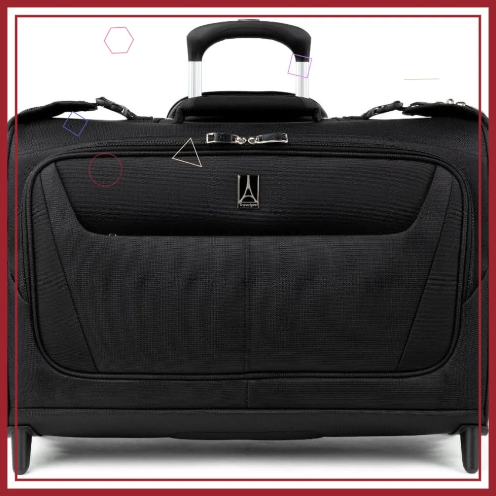 22-Inch Softside Lightweight Carry-On Upright 2 Wheel Rolling Garment Bag with Expandable Storage, Black
22-Inch Softside Lightweight Carry-On Upright 2 Wheel Rolling Garment Bag with Expandable Storage, Black