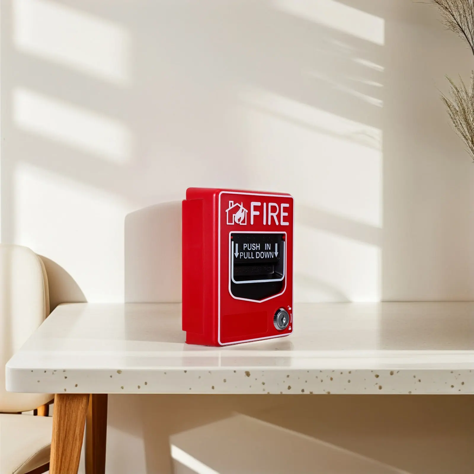 Manual Reset Emergency Fire Alarm Button Call Point Emergency Alarm Reset Switch for