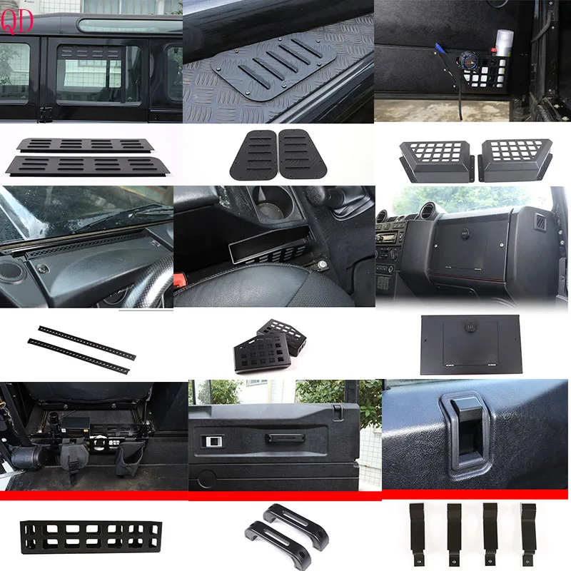For Land Rover Defender 90 110 2004-2018 Aluminum alloy car hood air outlet cover inner door handle decoration car accessories
For Land Rover Defender 90 110 2004-2018 Aluminum alloy car hood air outlet cover inner door handle decoration car accessories