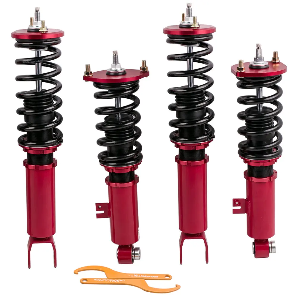 MaXpeedingrods Shock Absorbers 24 Way Damper Coilover Suspension Kits for Nissan 300ZX Z32 1990-1996
MaXpeedingrods Shock Absorbers 24 Way Damper Coilover Suspension Kits for Nissan 300ZX Z32 1990-1996