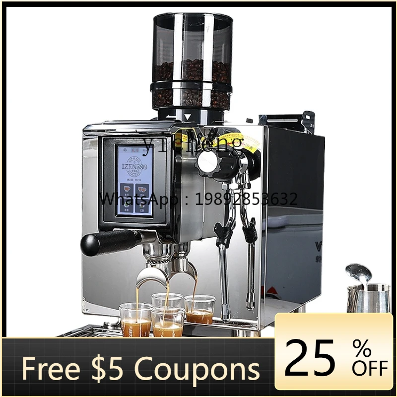 Lock and Load Spray Coffee Machine Grinding Integrated Commercial Double Boiler Semi-automatic Small
Lock and Load Spray Coffee Machine Grinding Integrated Commercial Double Boiler Semi-automatic Small