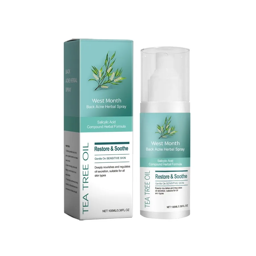 WestMonth Herbal Back Care Spray Gentle Hydrating Massage Treatment Moisturizes And Smoothes Body Skin
WestMonth Herbal Back Care Spray Gentle Hydrating Massage Treatment Moisturizes And Smoothes Body Skin