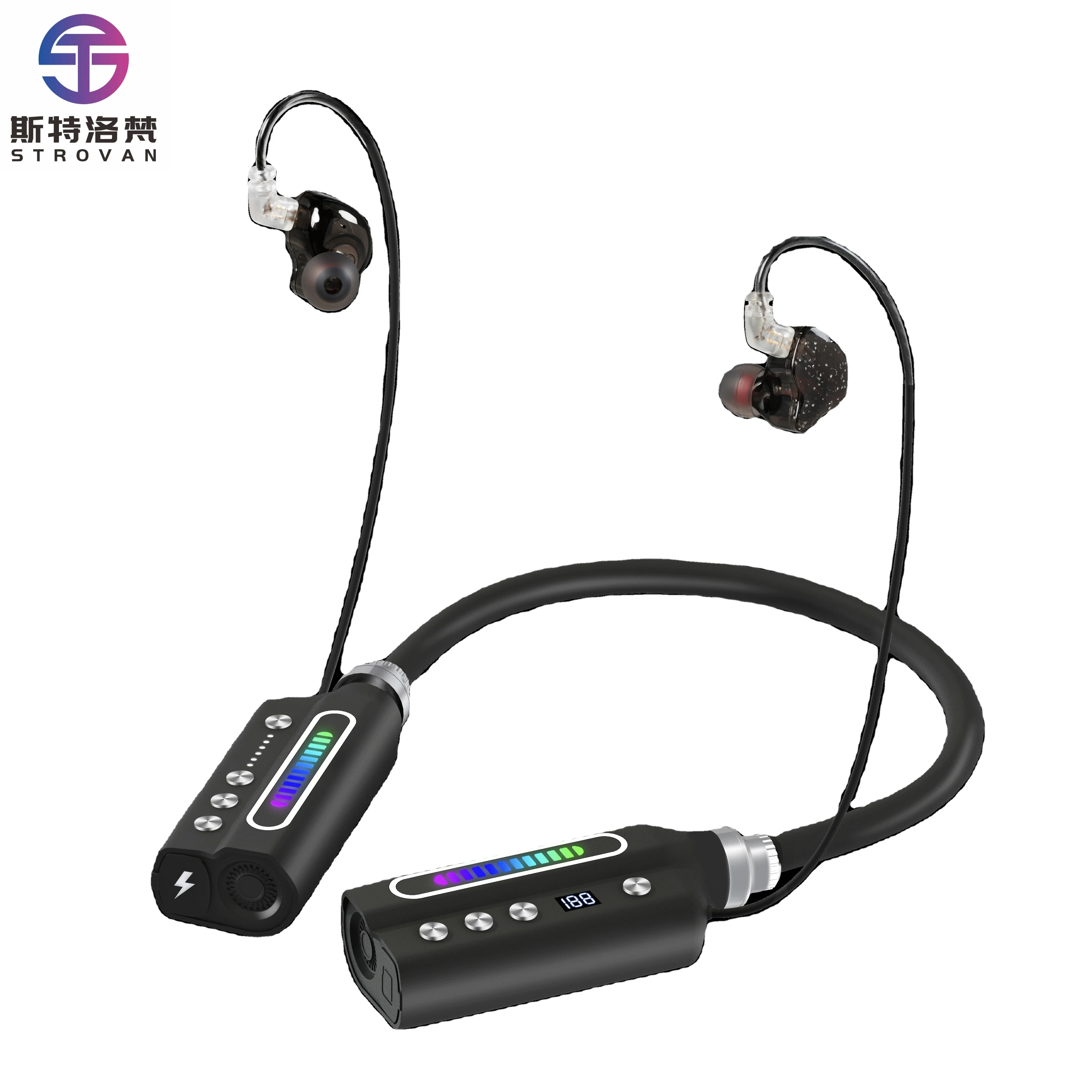 UP to 600 Hours Extra Long Playback with Microphone Headset Bluetooth Earbuds Sport Stereo Wireless Neckband Headphones
UP to 600 Hours Extra Long Playback with Microphone Headset Bluetooth Earbuds Sport Stereo Wireless Neckband Headphones