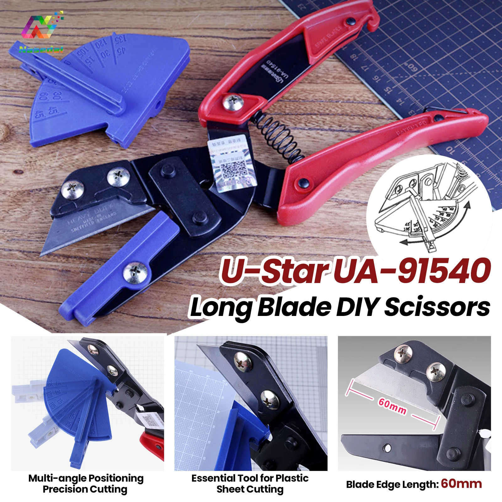 Ustar UA-91540 длинное лезвие, многоугольное позиционирование, кусачки «сделай сам», прецизионный резак, моделитель для пластиковой модели, ножничные щипцы
Ustar UA-91540 длинное лезвие, многоугольное позиционирование, кусачки «сделай сам», прецизионный резак, моделитель для пластиковой модели, ножничные щипцы