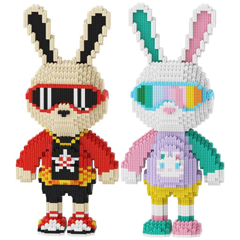 5800PCS 3D Candy Rabbit Colorful and Cute Rabbits Society Rabbit Building Blocks Adult High Difficulty Assembly Puzzle Toys Gift
5800PCS 3D Candy Rabbit Colorful and Cute Rabbits Society Rabbit Building Blocks Adult High Difficulty Assembly Puzzle Toys Gift
