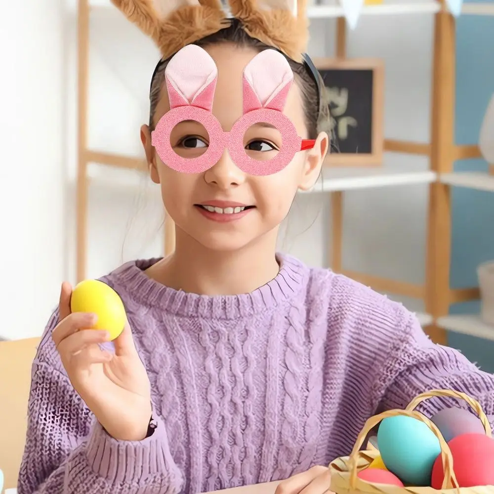 Photo Booth Props Cute Easter Glasses Frame Handmade Exquisite Easter Bunny Ears Glasses Costume Eyeglasses Easter Supplies
Photo Booth Props Cute Easter Glasses Frame Handmade Exquisite Easter Bunny Ears Glasses Costume Eyeglasses Easter Supplies