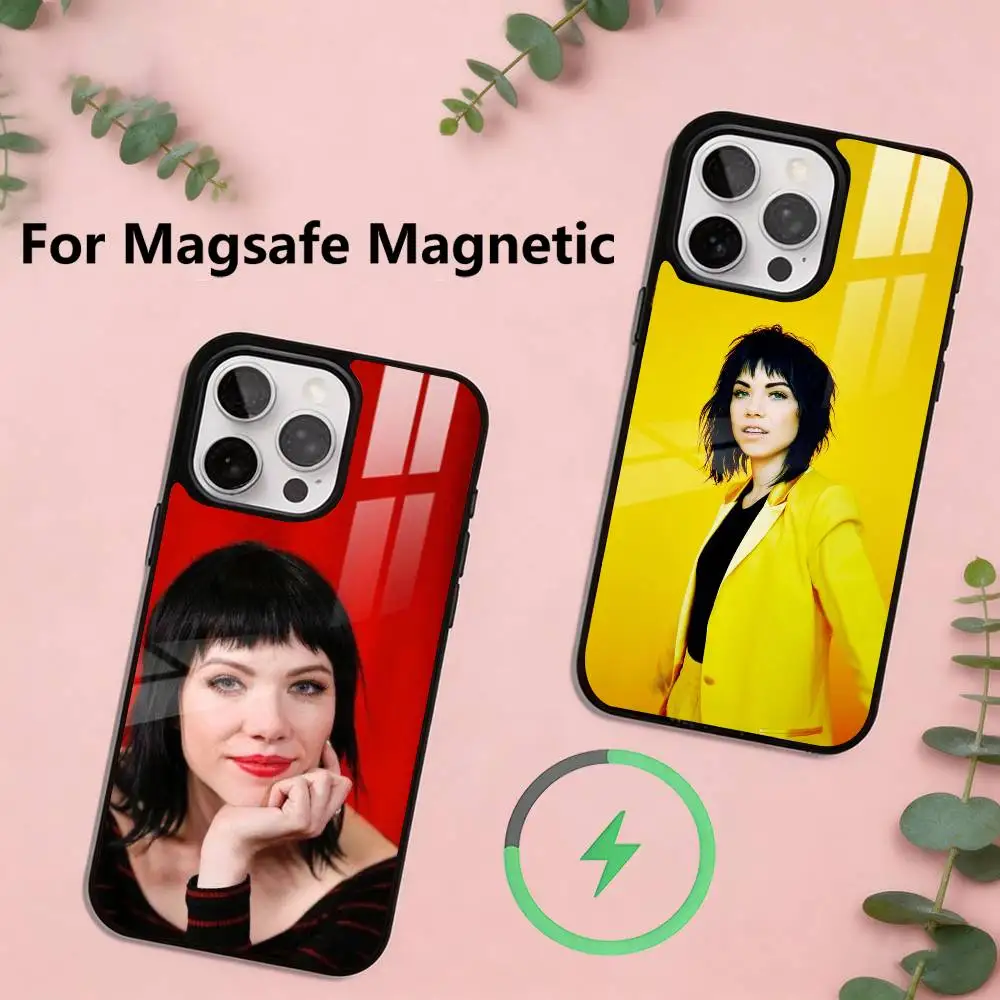 singer-songwriter Carly Rae Jepsen Phone Case Magnetic with Magsafe Wireless Charging For iPhone17,16,15,14,13,12,11 Plus,Pro
singer-songwriter Carly Rae Jepsen Phone Case Magnetic with Magsafe Wireless Charging For iPhone17,16,15,14,13,12,11 Plus,Pro