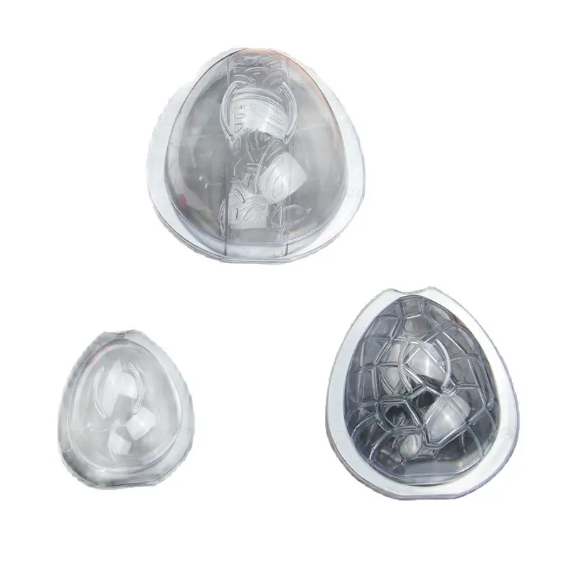 Free Shipping New Plastic 3pcs Transparent Eggs Shape Chocolate Mould DIY Baking Mold HB1059K
Free Shipping New Plastic 3pcs Transparent Eggs Shape Chocolate Mould DIY Baking Mold HB1059K