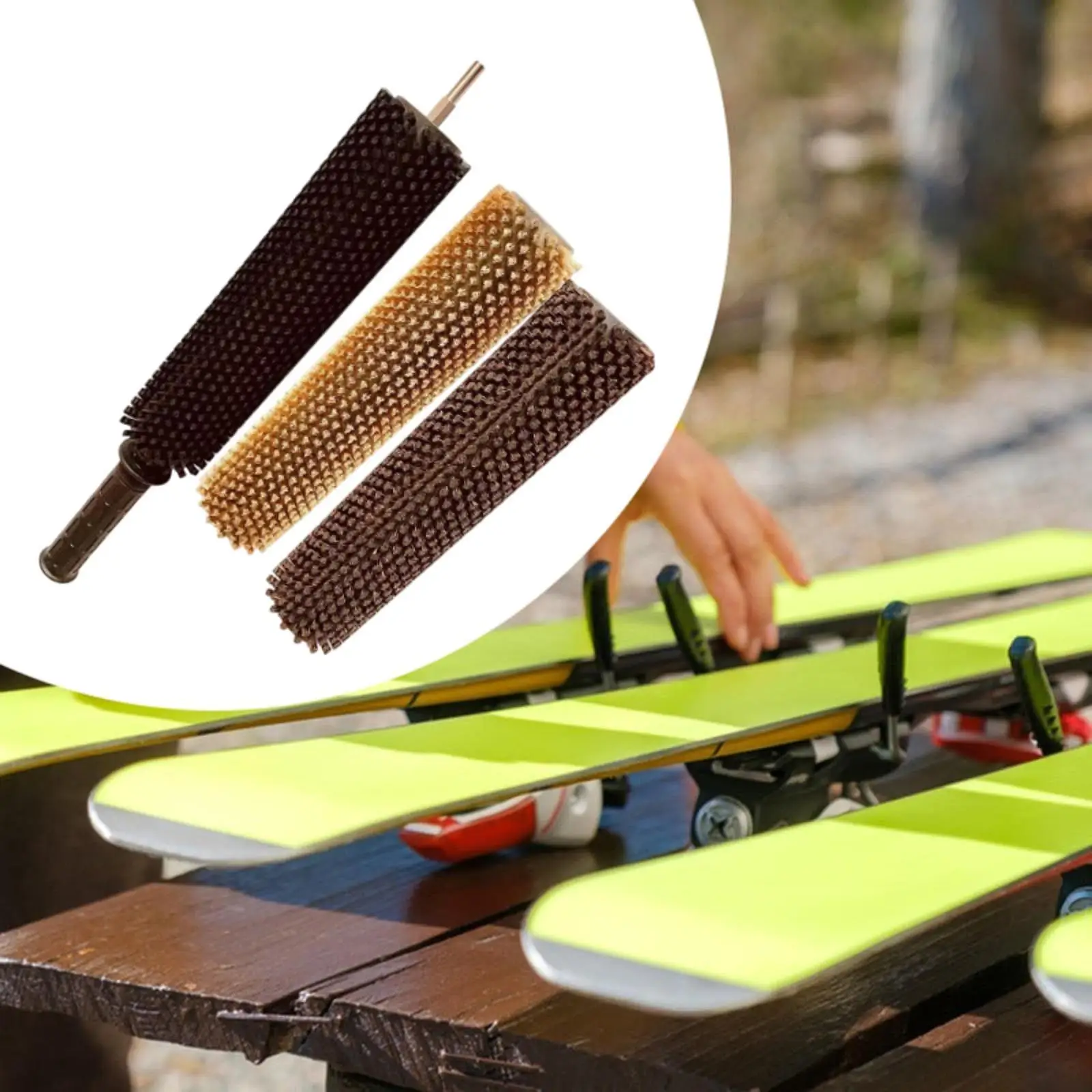 Ski Brush Kit Three Replaceable Brushes Electric Ski Waxing Roller Brush Set
Ski Brush Kit Three Replaceable Brushes Electric Ski Waxing Roller Brush Set